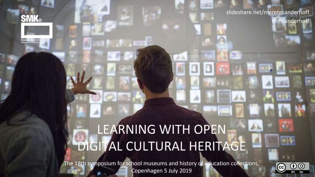 Learning with open digital cultural heritage