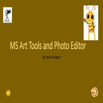 Ms art tools portfolio