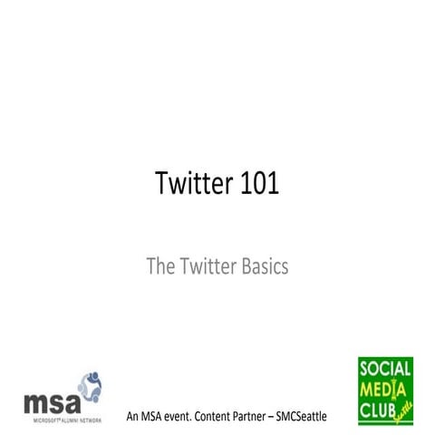 Twitter Basics 
