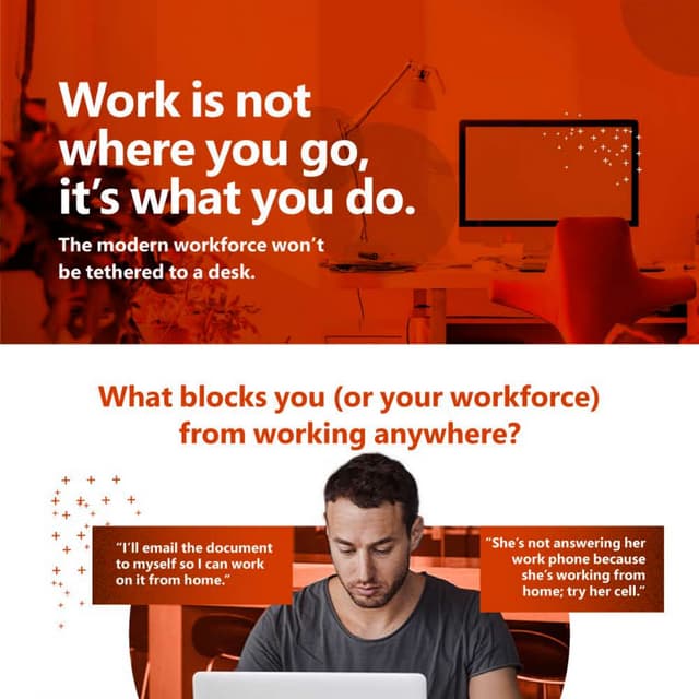 Work is not where you go, it's what you do