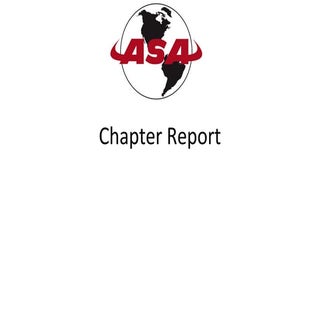 Asa chapter report  annual 2015