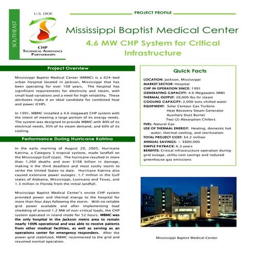 Ms baptist medical_center-chp_project_profile