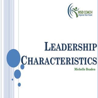 Leadership Characteristics