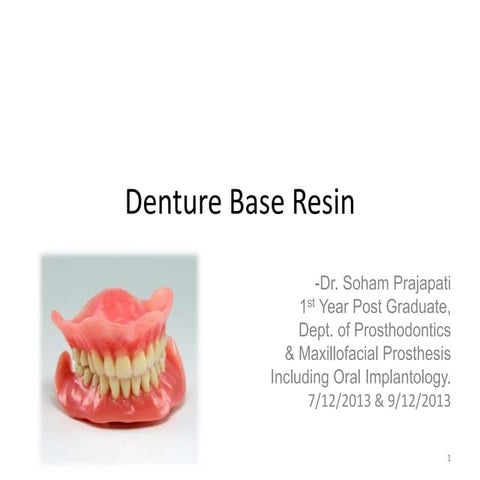 Denture Base Resin 