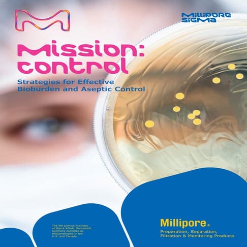 Strategies for Effective Bioburden and Aseptic Control