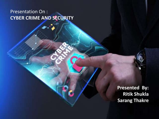 Cyber Crime And Security 