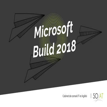 Back from Microsoft //Build 2018