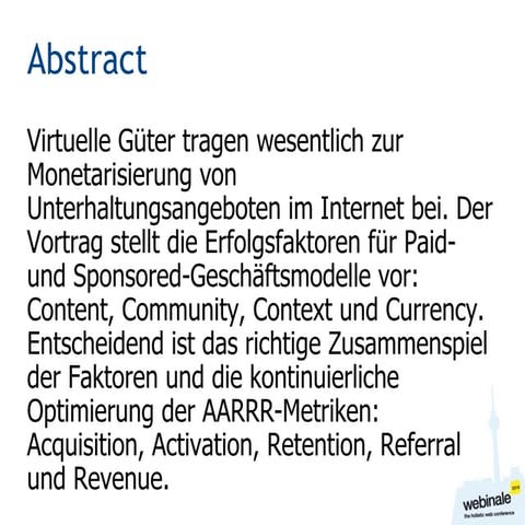 Cash = Community * Context * Content * Currency