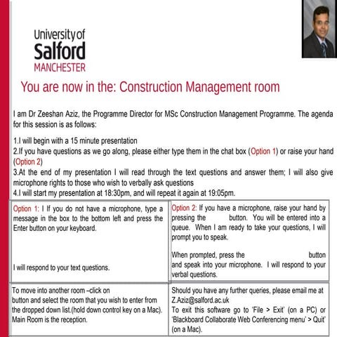 MSc Construction Management