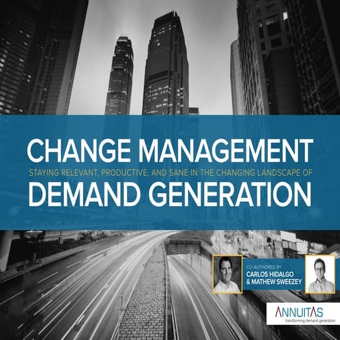 Change Management for Demand Geneation eBook 
