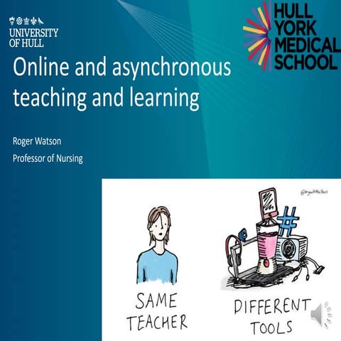 Online and asynchronous teaching and learning | PPT