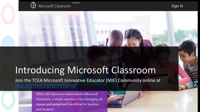 Exploring MS Classroom and OneNote
