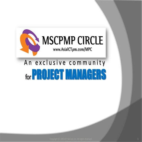 MSCPMP Circle Profile