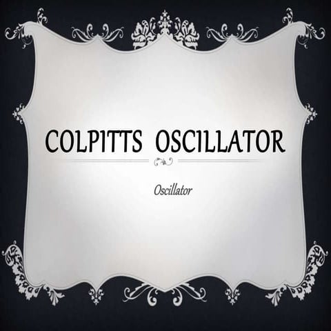 Oscillators