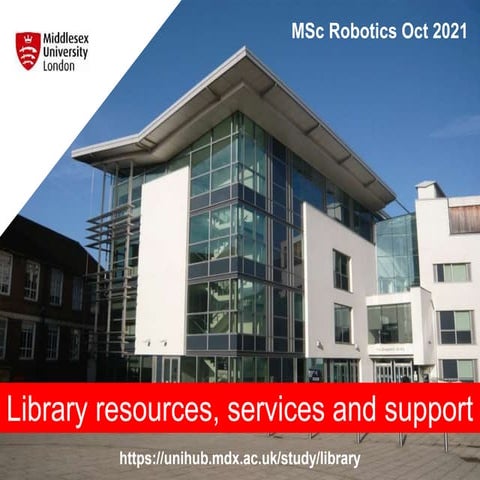 MSc Robotics Oct 2021