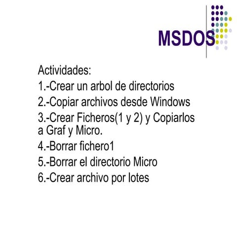 Msdos