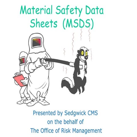 Material safety data sheet for learining