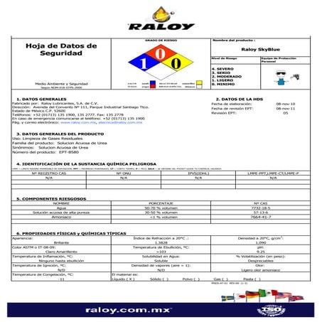 MSDS RALOY SKY BLUE.pdf