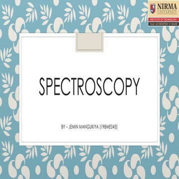 Mse spectroscopy
