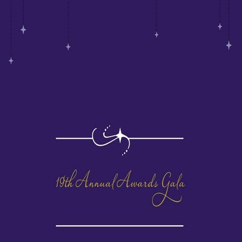 Msed gala slides for cocktails and afterglow