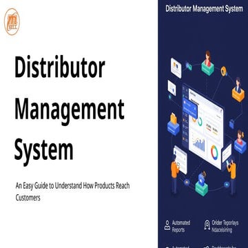 Distributor & Consumer Management System | PPTX