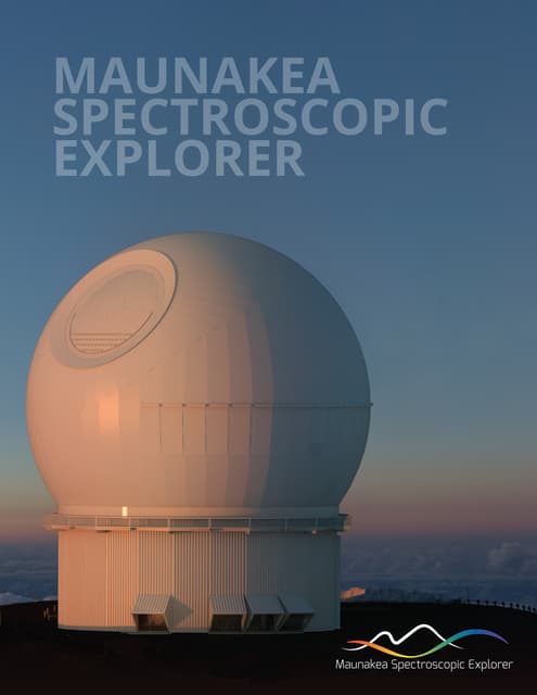 CFHT proposed Maunakea Spectroscopic Explorer