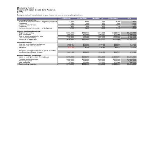 Managerial Accounting Project - Budgeting | XLSX