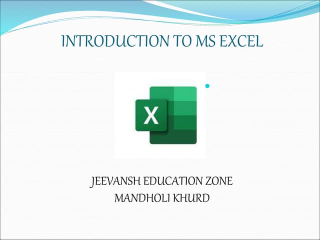 MS EXCEL INTRODUCTION DISCUSSING ALL FEATURES.ppt