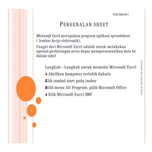 materi microsoft excel kelas x aplikasi pengolah angka