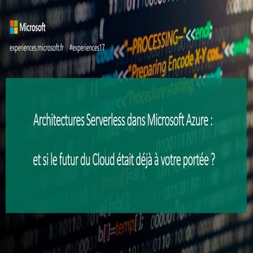 Ms exp17   architectures serverless - v1.0