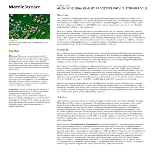 Msfairchildcasestudy