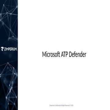 Comprehensive Analysis of Microsoft Defender ATP Mobile Security ...