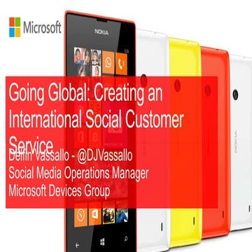 Going Global: How To Create an International Social Customer Service Strategy 