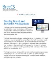 BreeCS MsgPi - Display Board and Tu...