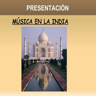 La música en la India