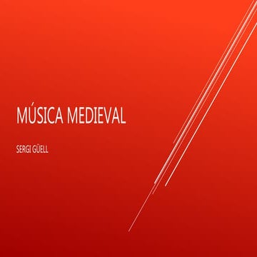 Música medieval