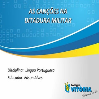 Músicas na ditadura militar