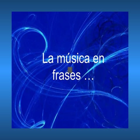 Música y frases