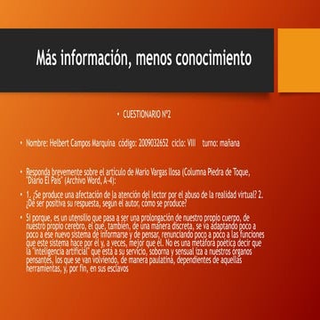 Camposmarquina presentations