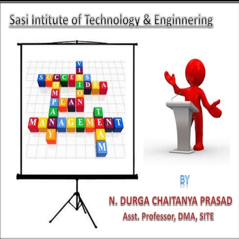 INTRODUCTION TO MANAGEMENT 