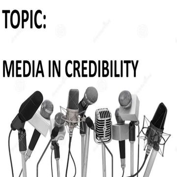 media credibility 
