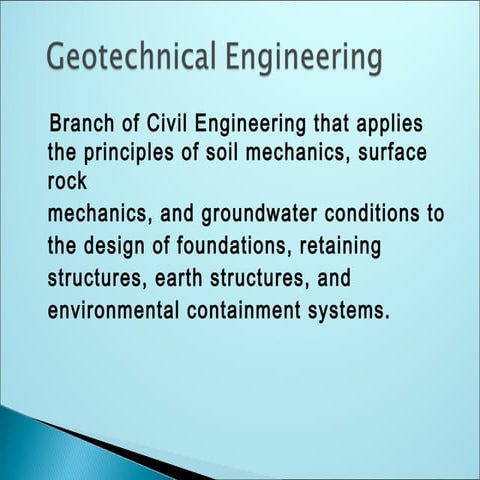  Introduction to Geo technical Engineering 2