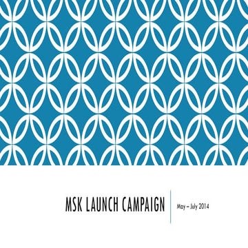 Msk launch