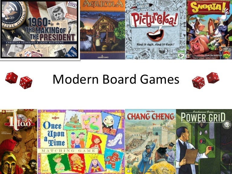 Modern Board Games and the 21st Century Learner