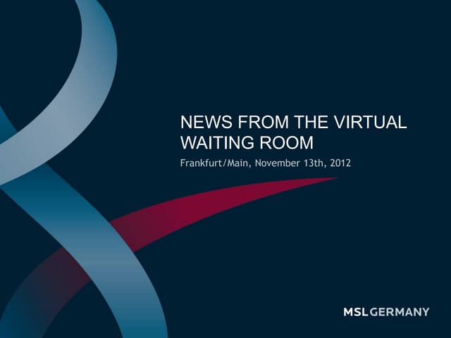 MSL Germany's Healthcare Survey 201...