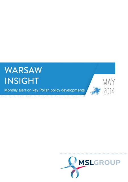 Warsaw Insight #2 - key policy developments in Poland
