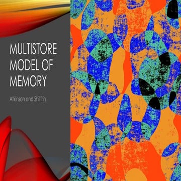 Dual storage model of memory | PPSX