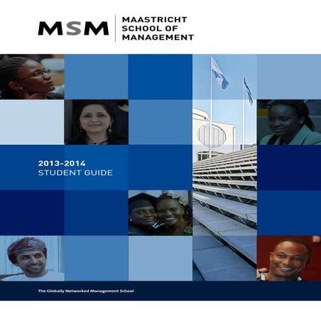 MsM student handbook 2013-2014 | PDF