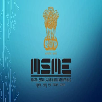 MSMEs in India: An overview