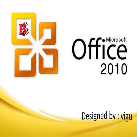 Ms office  presentation